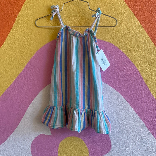 Colorful Stripe Dress, 18/24M