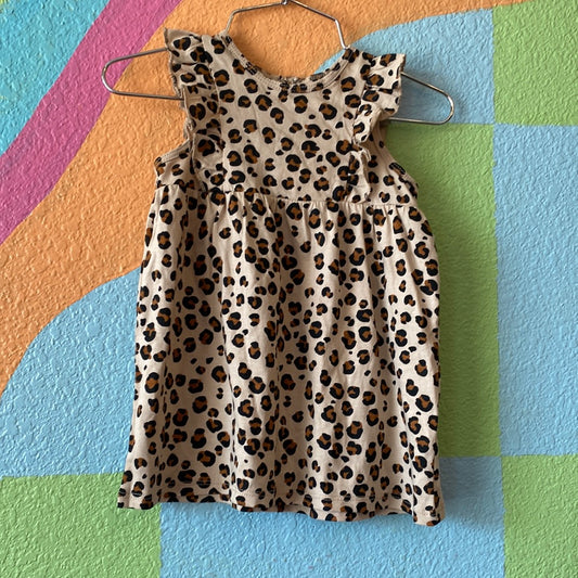 New Cheetah Dress, 6/9M