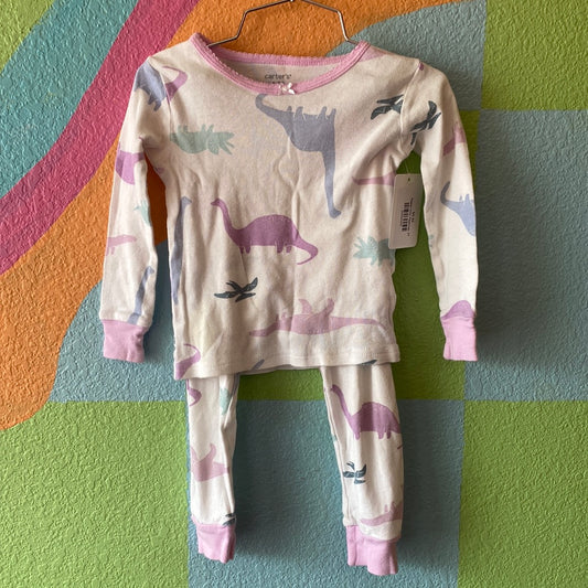 Pastel Dino Pajamas, 2T
