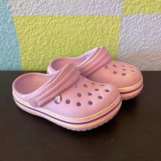 Purple Crocs, 6