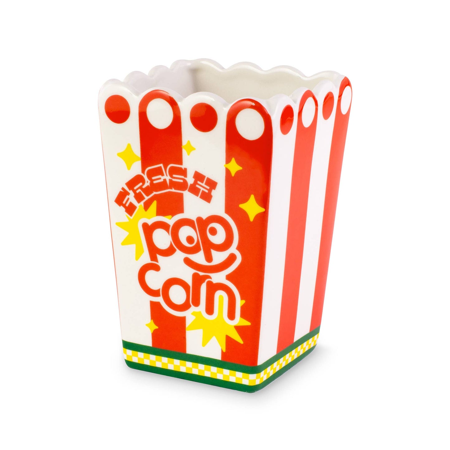 Vase, Popcorn Bag