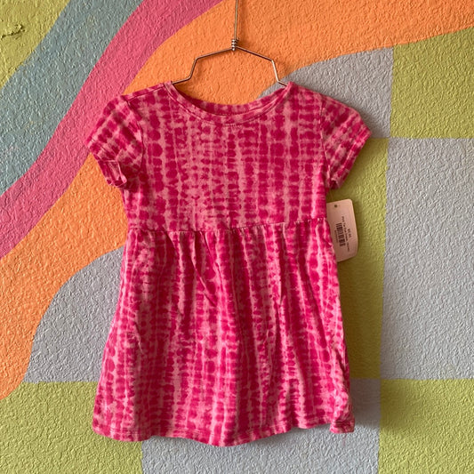 Pink Tie Dye Dress, 18/24M