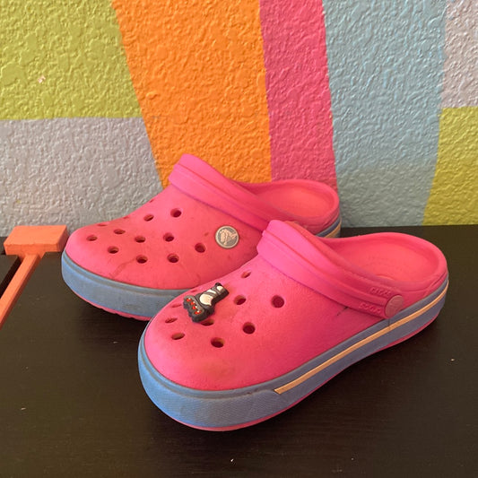 Pink Crocs, 1Y