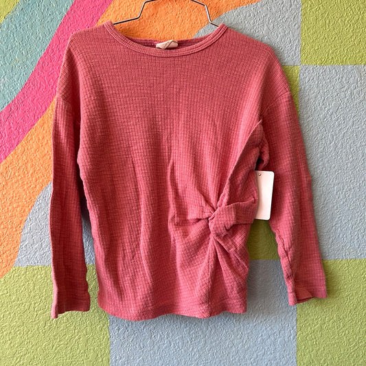 Pink Zara Knotted Top, 6