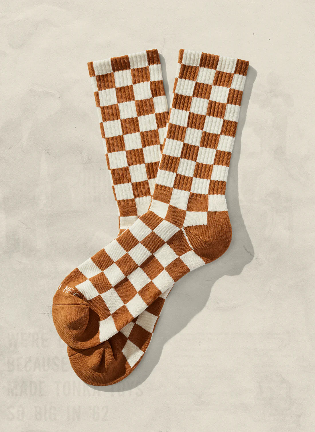 Adult Checkerboard Socks