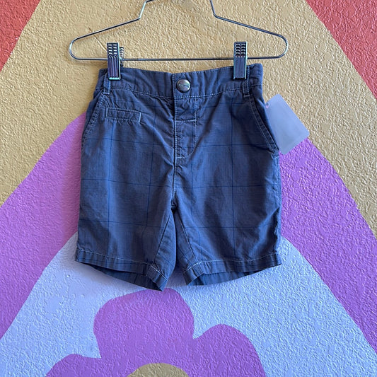 Grey Plaid Shorts, 2