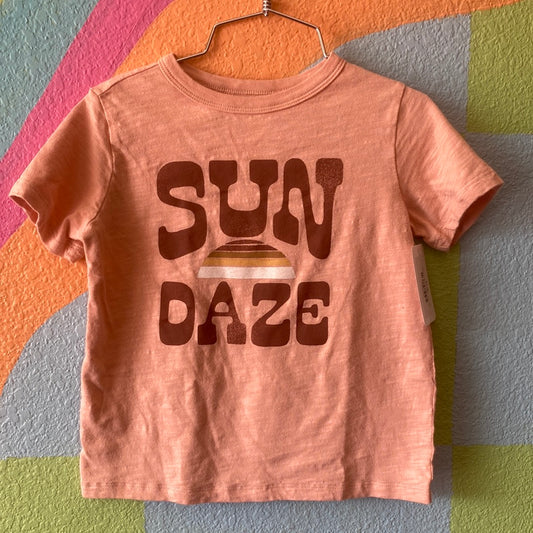 Peach Sun Daze Tee, 5T