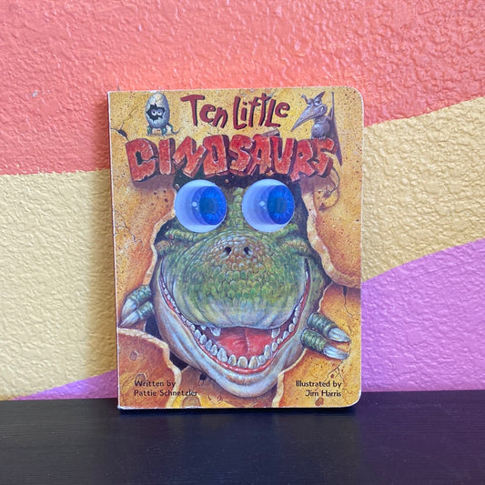 Ten Little Dinosaurs Book