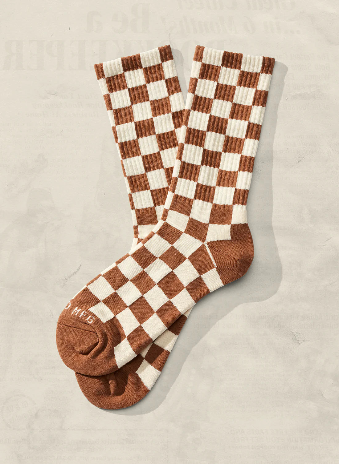 Adult Checkerboard Socks
