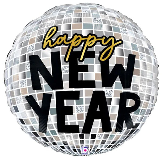 Happy New Year Disco Ball